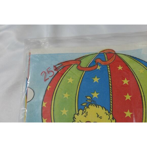 Vintage C.A. Reed SESAME STREET 52" x 96" Paper Party Tablecloth 1984 Unused (2) - Picture 2 of 6